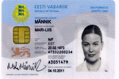 ID-card Estonsko