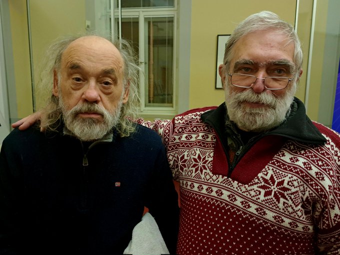 John Bok a Jiří Gruntorád