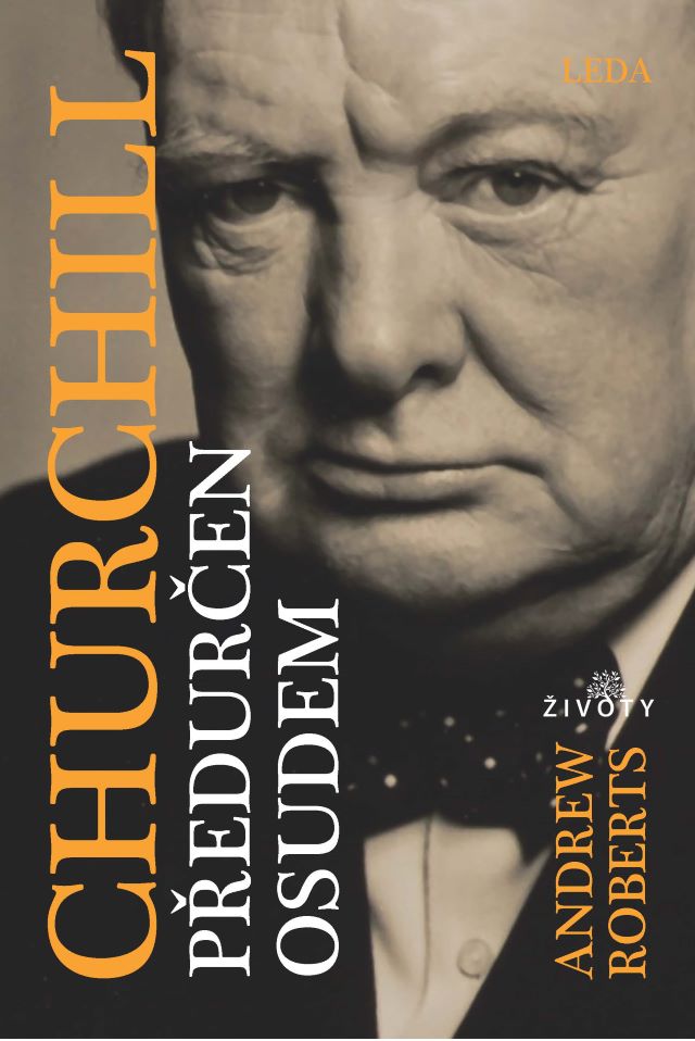  Obálka knihy Churchill - předurčen osudem