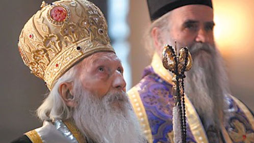 Patriarcha Pavle a mitropolit Amfilohije
