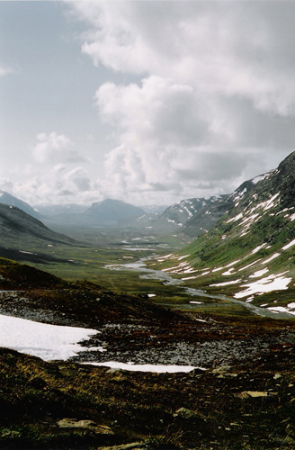 Nekonečné ledovcové údolí, Švédsko 2004