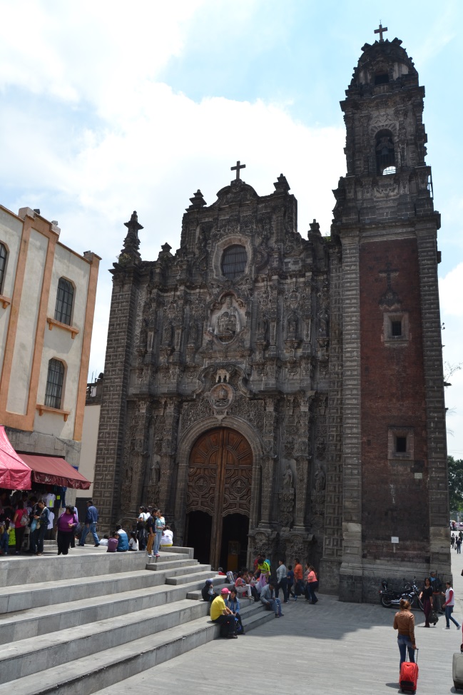 Mexico City, ponořený kostel La Santísima