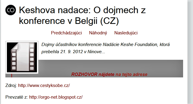 Zdroj: https://www.cez-okno.net/clanok/alternativne-zdroje-energie/keshova-nadace-video-o-dojmech-z-konference-v-belgii-cz.