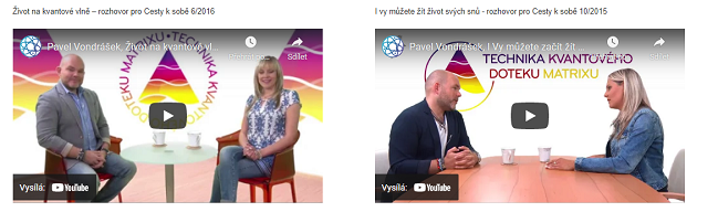 Pavel Vondrášek je častým hostem a hvězdou naší internetové ezoterické TV.