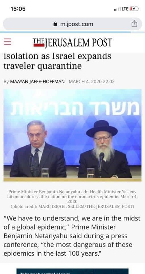 Benjamin Netanyahu varuje Izrael